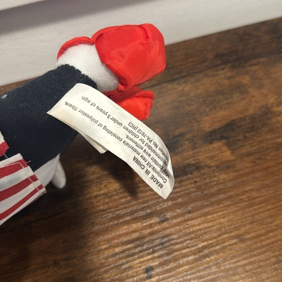 WARNER BROS. LOONEY TUNES VTG 1997 SYLVESTER THE CAT WEARING RED & WHITE PJ’S - Picture 4 of 8